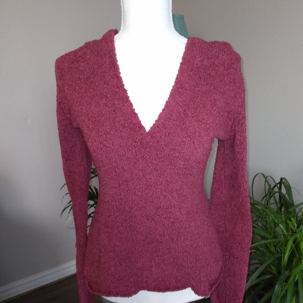 3 for $10 Maurices Wine Colored V Neck Sweater